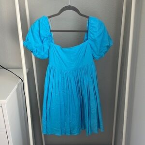 Never worn! Beautiful blue dress